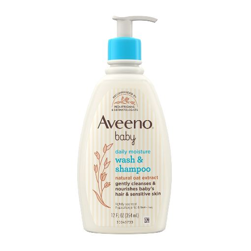 Picture of Aveeno Baby Daily Moisture Wash & Shampoo 354ml
