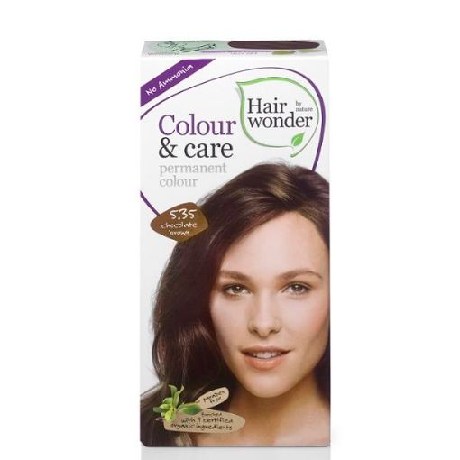Picture of Hair Wonder Colour & Care Chocolate Brown 5.35