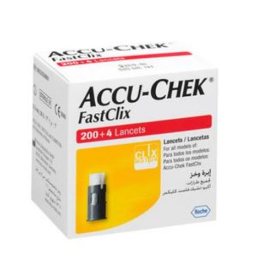 Picture of Accu Chek Fastclix Lancets 204s
