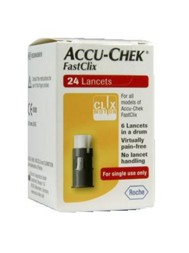 Picture of Accu-Chek Fastclix Lancets 24s