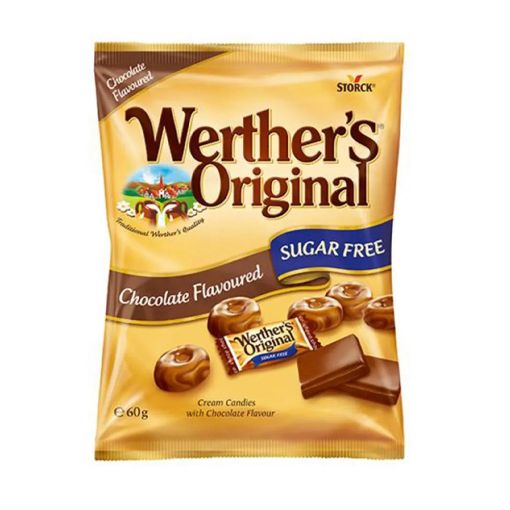 Picture of Werther's Chocolate Candies Sugar Free 60g