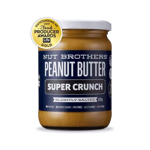 Picture of Nut Brothers Peanut Butter Crunchy Salted 500g
