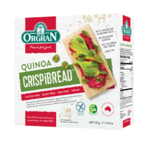 Picture of Orgran Multi-Grain W Quinoa Crispbread 125g