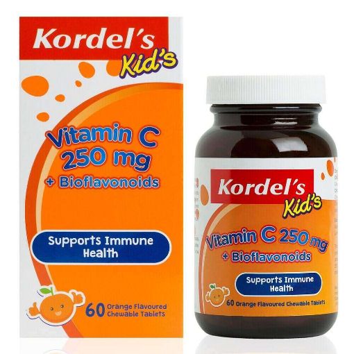 Picture of Kordel's Kids Vitamin C 250mg + Bioflavonoids 60s