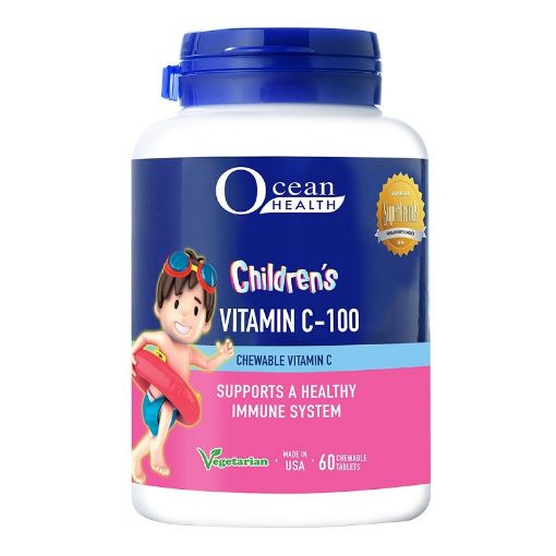 Picture of Ocean Health Children Vitamin C 100mg Chewable 60s