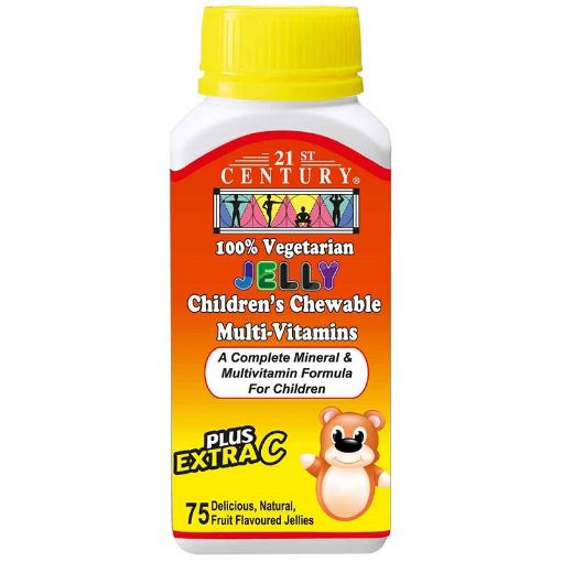 Picture of 21C Vegetarian Children's Chewable Multivitamins Jellies 75