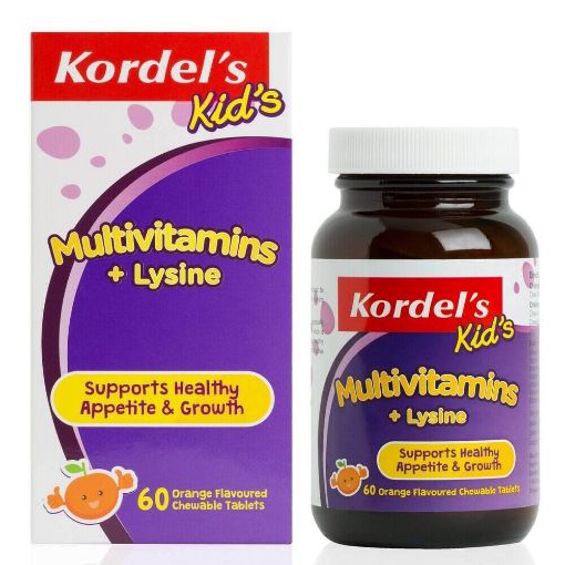 Picture of Kordel's Kids Multivitamins + Lysine 60s