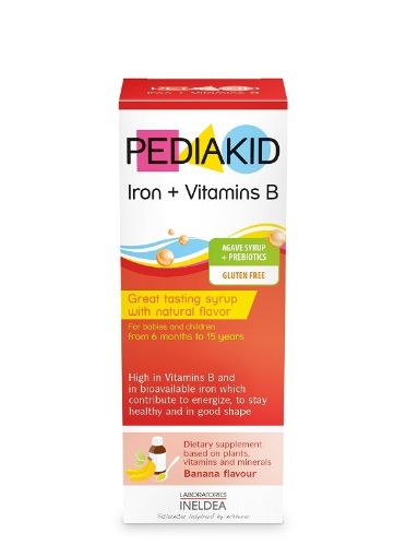 Picture of Pediakid Iron + Vitamin B 125ml