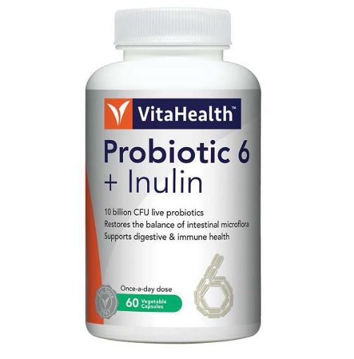 Picture of Vita Probiotic 6 + Inulin 60s
