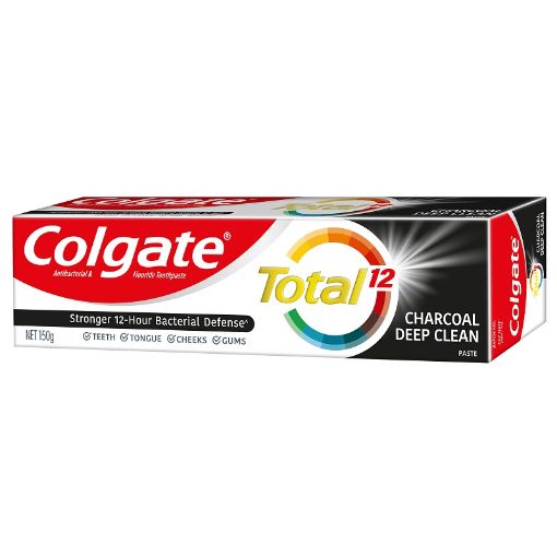 Picture of Colgate Total 12 Charcoal Deep Clean Toothpaste 150g