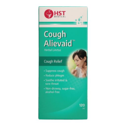 Picture of HST Cough Alievaid Herbal Linctus 120ml