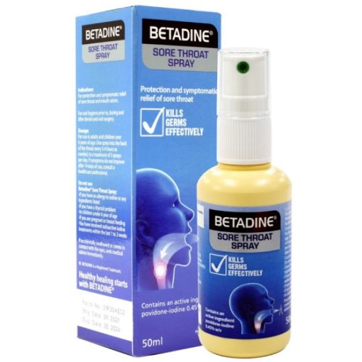 Picture of Betadine Throat Spray 50ml