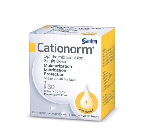 Picture of Cationorm Ophthalmic Emulsion 0.4ml X 30s
