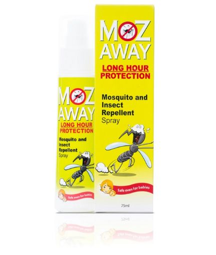 Picture of Moz Away Long Hour Mosquito & Insect Repellent Spray 75ml