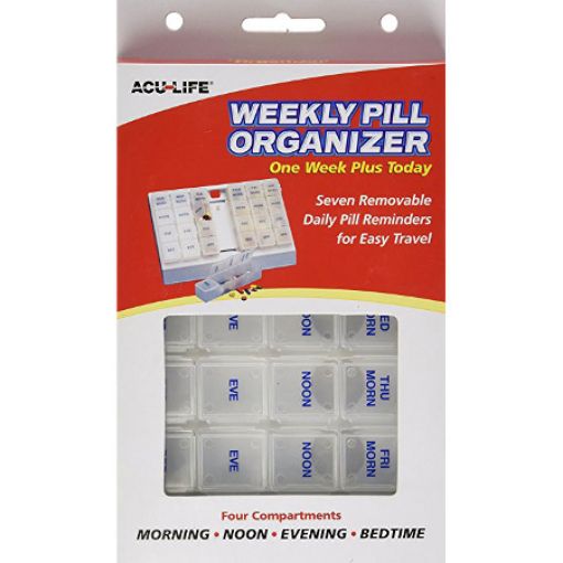 Picture of Acu Life Weekly Pill Organizer + Today 128W