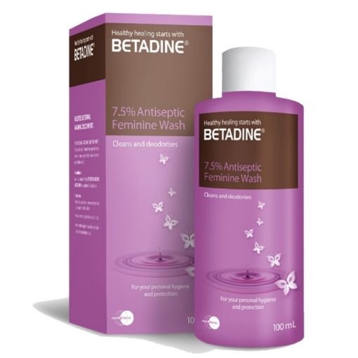 Picture of Betadine 7.5% Antiseptic Feminine Wash 100ml