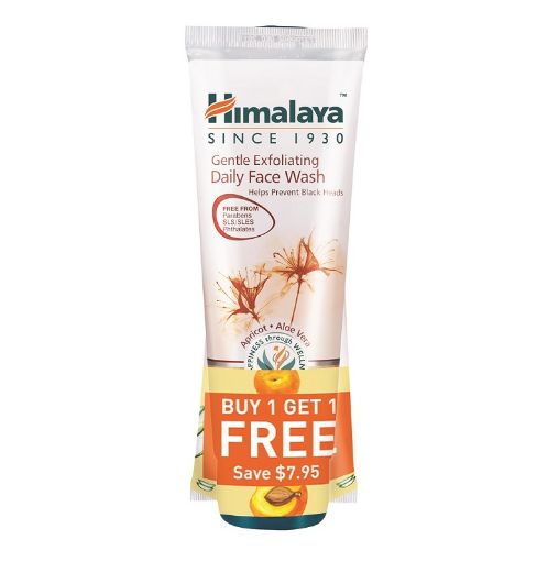 Picture of Himalaya Gentle Exfoliating Daily Face Wash 2x100ml