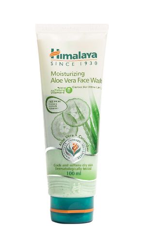 Picture of Himalaya Moist Aloe Vera Face Wash 100ml