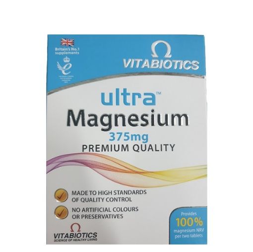 Picture of Vitabiotics Ultra Magnesium 375mg 60s