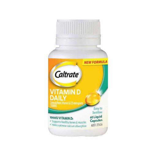 Picture of Caltrate Vitamin D 1000iu Capsules 60s