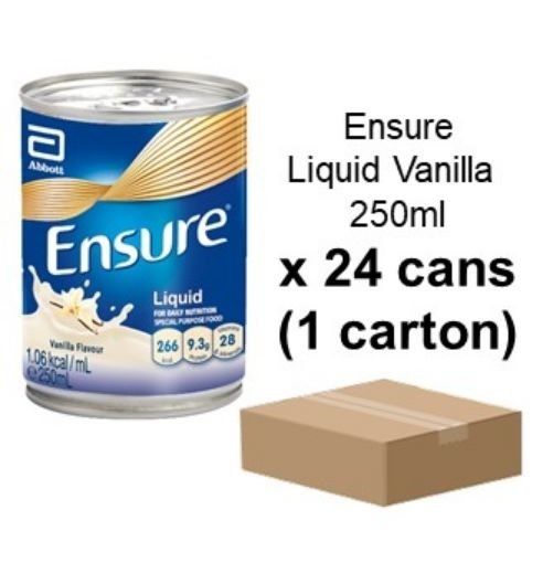 Picture of Ensure Liquid Vanilla 250ml x 24