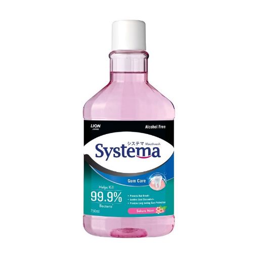 Picture of Systema Mouth Wash Sakura Mint 750ml