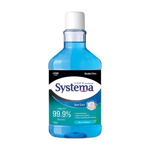 Picture of Systema Mouth Wash Blue Carribean 750ml