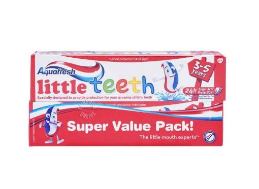 Picture of Aquafresh Little Teeth Toothpaste 3-5Years 2x50g