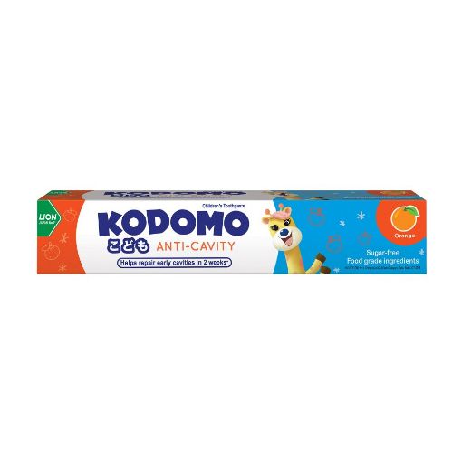 Picture of Kodomo Anti-Cavity Children Toothpaste Orange 80g