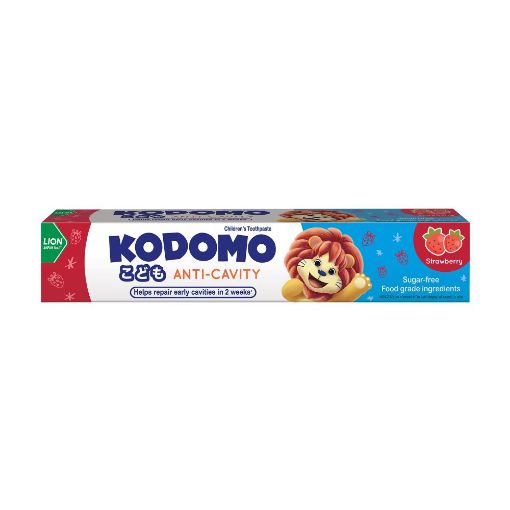 Picture of Kodomo Anti-Cavity Children Toothpaste Strawberry 80g