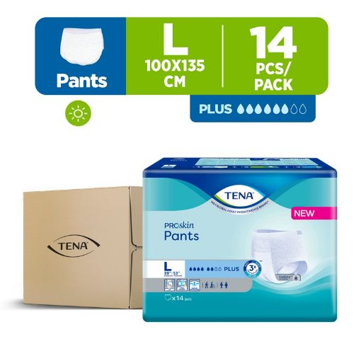 NHG Pharmacy Online-Tena Proskin Pants Plus Large 14s