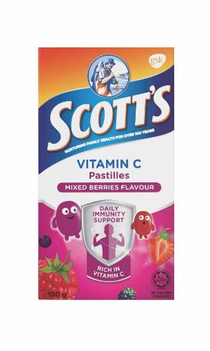 Picture of Scott's Vitamin C Mixed Berries Pastilles 100g