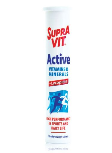 Picture of Supravit Active Effervescent Tropical Fruits 20s