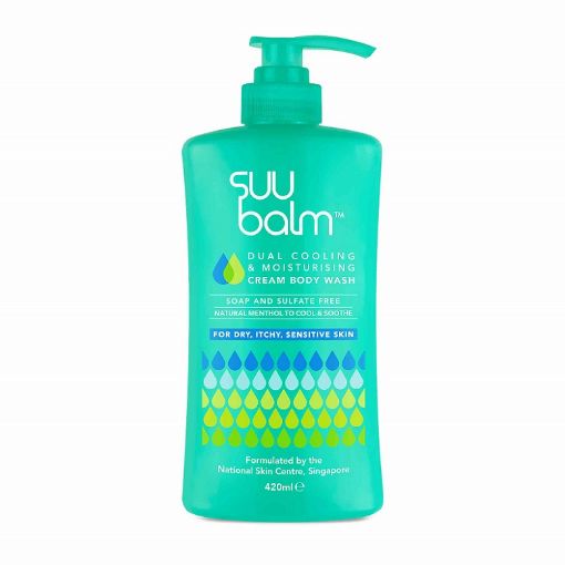 Picture of Suu Balm Dual Cooling & Moisturising Cream Body Wash 420ml
