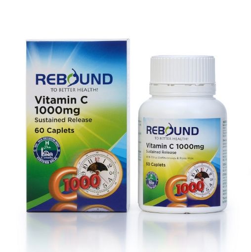 Picture of Rebound Vitamin C 1000mg Sustained Release 60s