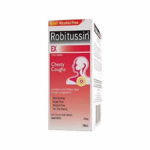Picture of Robitussin Ex (Guaiphenesin) 100ml