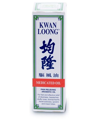 KWAN LOONG Medical Oil for Muscular Aches, Headache, Insect Bite and Pains  Relief 