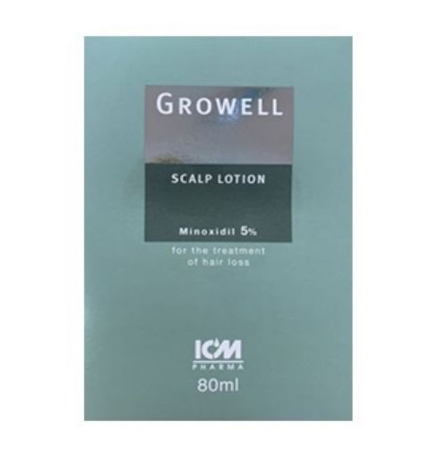 Picture of Growell Minoxidil 5% Hair Lot 80ml