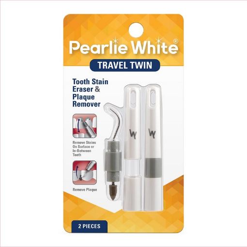 Picture of Pearlie White Travel Twin Plaque & Stain Remover