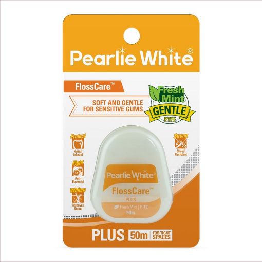 Picture of Pearlie White Flosscare Plus Ptfe Mint Floss 50m