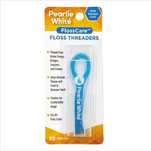 Picture of Pearlie White Floss Threaders W Case 30s