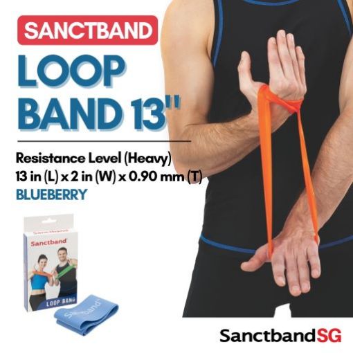 Picture of Sanctband Loop Band 13" Blueberry