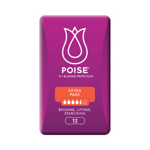 Picture of Poise Pads Extra 12s