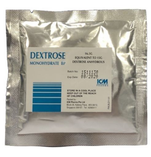 Picture of Dextrose 15g Oral Powder
