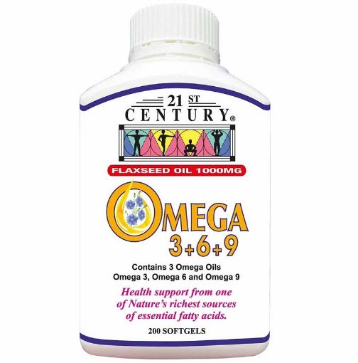 Picture of 21C Omega 3+6+9 Flaxseed Oil 1000mg 200s