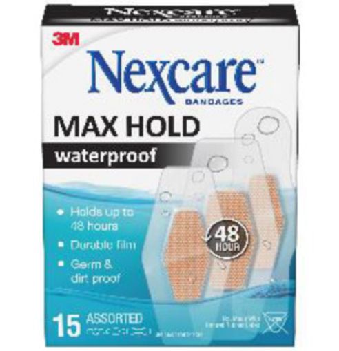 Picture of Nexcare Maxhold Waterproof Assorted 15s