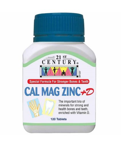 Picture of 21C Cal Mag Zinc+D Tab 120s