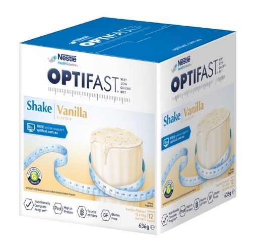 Picture of Optifast Milk Shake Vanilla 12x53g