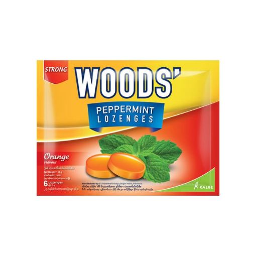 Picture of Woods Lozenges Orange 6s