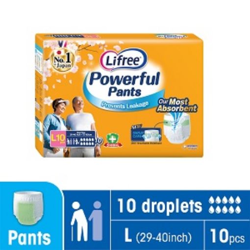Picture of Lifree Powerful Slim Pants Anti-Bac Large 10s